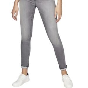 Athleta Sculptek Skinny Jeans Womens Size 8 Gray Low‎ Rise Pants Stretch